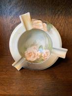 Klassieke asbak met rozen, Ophalen of Verzenden