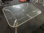 Tuin tafel - Rechthoekig, Ophalen of Verzenden, Zo goed als nieuw, Rechthoekig, Metaal