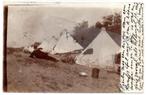 Fotokaart Helmond militair tentenkamp 1905, Ophalen, Voor 1920, Gelopen, Noord-Brabant