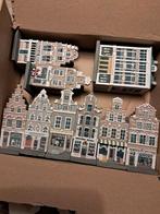 Prachtige serie blokker miniatur grachtenpand 9 stuks, Diversen, Kerst, Ophalen of Verzenden, Zo goed als nieuw