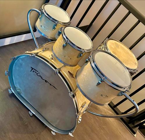 Trixon speedfire vintage drumstel drumset, Muziek en Instrumenten, Drumstellen en Slagwerk, Gebruikt, Overige merken, Ophalen