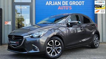 Mazda 2 1.5 Skyactiv-G 90PK AUTOMAAT Navi Cruise Clima Pdc D beschikbaar voor biedingen