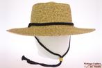 Dames zomer bushhoed Hawkins geel papier 54-57 nieuw  1 size, Hoed, Hawkins, Nieuw, One size fits all