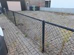 Gebruikte zwarte hekwerk, Tuin en Terras, Ophalen, Gebruikt, IJzer, 6 meter of meer