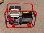 7 KVA aggregaat 230/400 Volt Honda GX390 benzine generator, Ophalen, Gebruikt, 10 tot 30 kVA, Benzine