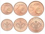 (1,2,5) Eurocent van Alle Eurolanden (1999 t /m 2025)UNC, Postzegels en Munten, Verzenden, Monaco, 1 cent, Losse munt