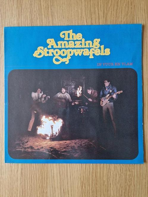 The Amazing Stroopwafels – In Vuur En Vlam LP, vinyl, Cd's en Dvd's, Vinyl | Nederlandstalig, Gebruikt, 12 inch, Ophalen of Verzenden