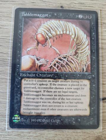 Magic the Gathering:  1x Takklemaggot - Legends beschikbaar voor biedingen