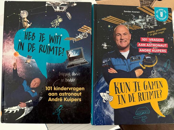 André Kuipers - Ruimte Boeken, Boeken, Kinderboeken | Jeugd | onder 10 jaar, Gelezen, Non-fictie, Ophalen of Verzenden