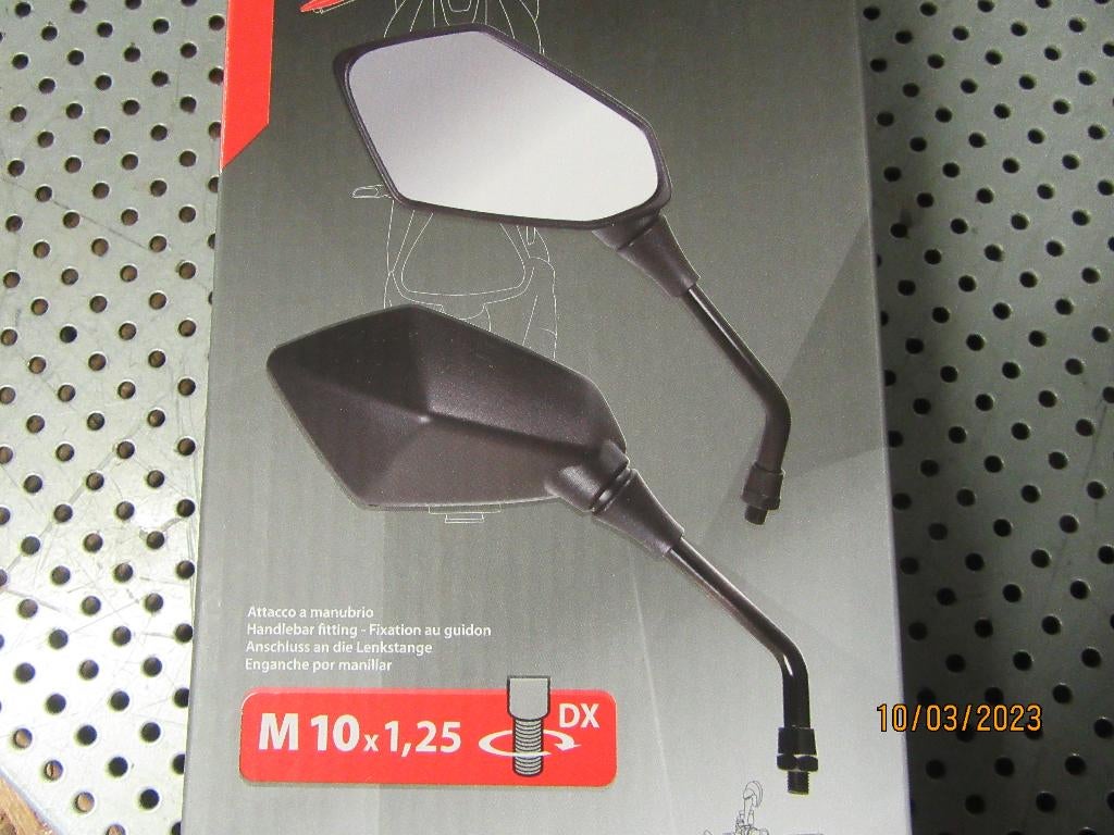 Set Nieuwe Spiegels Lampa Streetfighter Zwart Spiegel L & R, Nieuw, Ophalen of Verzenden, Lampa