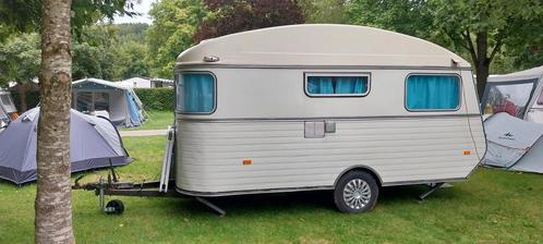 Constructam Caravan Coral 1 1973, Caravans en Kamperen, Caravans, Particulier, tot en met 3, Dwarsbed, Koelkast, Luifel, Ophalen