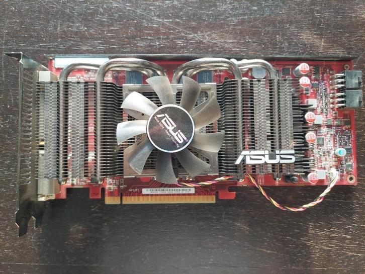 Radeon HD4870 - Asus, Computers en Software, Videokaarten, Gebruikt, AMD, PCI-Express 2.0, GDDR5, Tv-Out, DVI, Ophalen of Verzenden