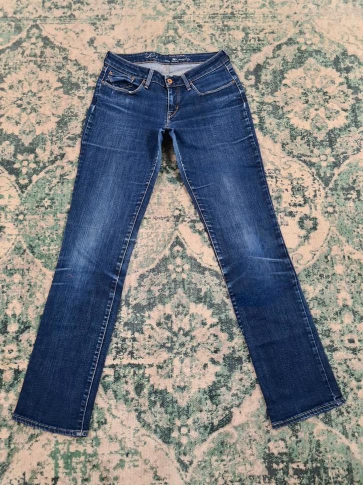 Levi's demi bold curve straight leg W30 L32 WMN Tulsi3032, Kleding | Dames, Spijkerbroeken en Jeans, Zo goed als nieuw, W30 - W32 (confectie 38/40)