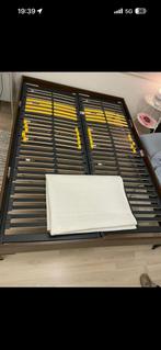 140x200 bed ( zonder lattenbodem ), Ophalen, Zo goed als nieuw, Tweepersoons, 140 cm