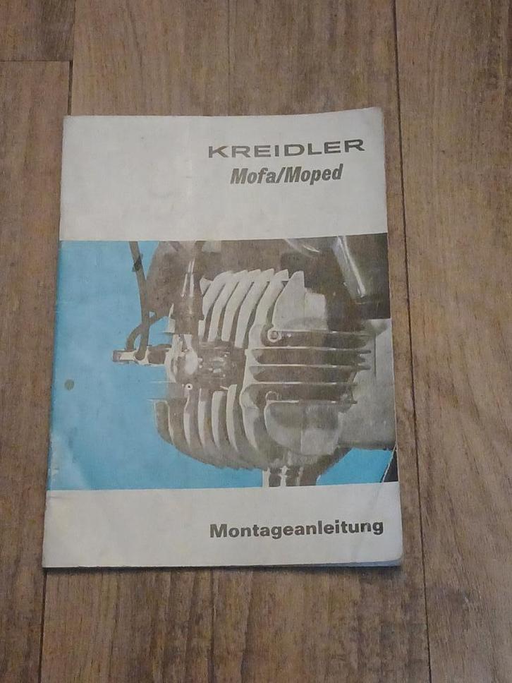 KREIDLER Montageanleitung Mofa/Moped Orgineel, Fietsen en Brommers, Handleidingen en Instructieboekjes, Zo goed als nieuw, Ophalen of Verzenden