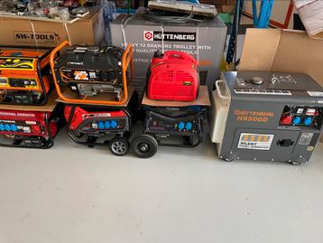 Nieuwe aggregaten met showroom vanaf €139.99 beschikbaar voor biedingen