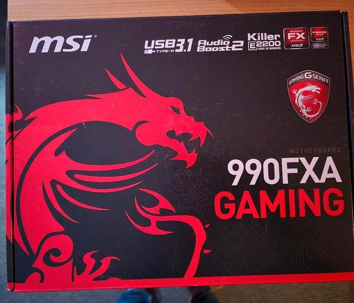 MSI moederbord, Computers en Software, Moederborden, Zo goed als nieuw, AMD, DDR3, Ophalen of Verzenden