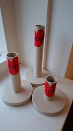 Kandelaren set 3, Ophalen of Verzenden, Overige materialen, Minder dan 25 cm