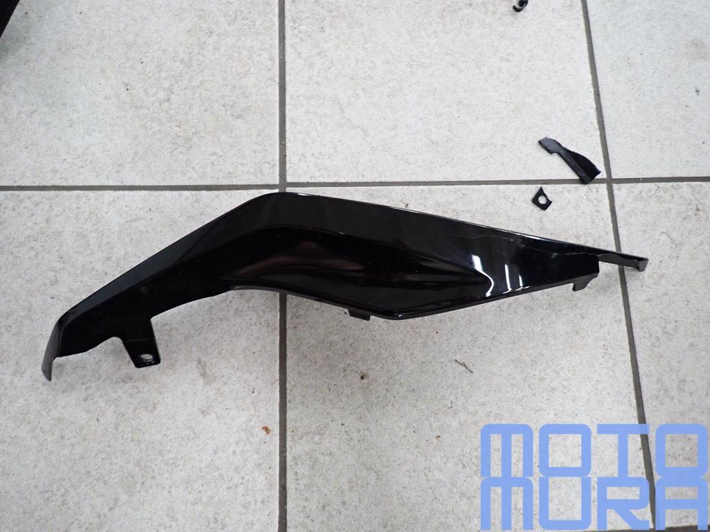 achterkap rechts voor de BMW S1000XR 2015 - 2019 K49 S 1000, Motoren, Onderdelen | BMW, Gebruikt, -, -, Ophalen of Verzenden