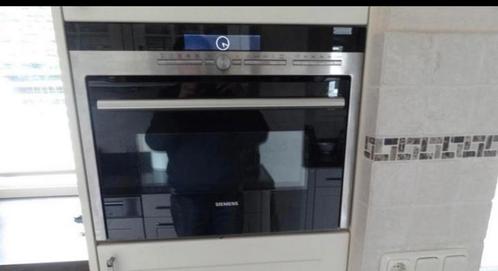 Siemens Inbouw combi oven/magnetron, Witgoed en Apparatuur, Magnetrons, Gebruikt, Inbouw, Combimagnetron, 45 tot 60 cm, Grill
