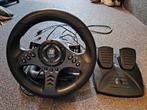 Superdrive racing wheel + pedalen, Ophalen of Verzenden, Zo goed als nieuw, Stuur of Pedalen, PlayStation 4