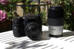 Sony Alpha A77 SLT - complete set met lenzen 18-55 & 75-300, Ophalen of Verzenden, Gebruikt, 24 Megapixel, Sony