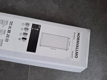 ikea Hornvallmo verduisterd wit plissé gordijn max 60cm beschikbaar voor biedingen