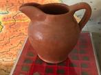 Bodemvondst oude TERRACOTTA schenkkan Frankrijk 18-19e eeuw., Antiek en Kunst, Verzenden