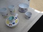 Vintage Hans Wagner 3x deksel-schaaltjes en lepelvaasje, Ophalen of Verzenden