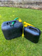 2x jerrycan voor benzine, Ophalen