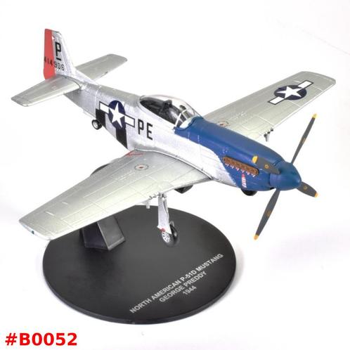 North American P-51D Mustang ATLAS FIghters WWII 1:72 OVP, Hobby en Vrije tijd, Modelbouw | Vliegtuigen en Helikopters, Nieuw
