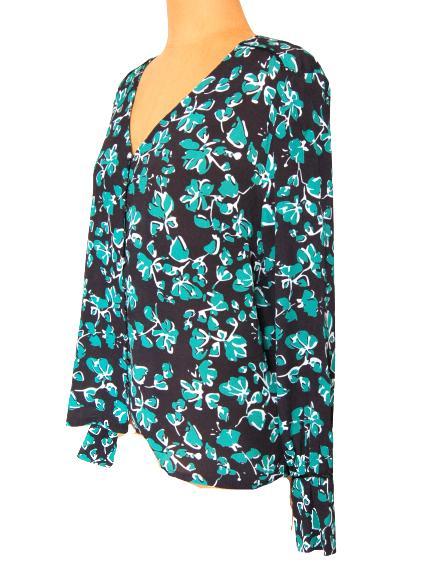 Nieuwe Suncoo Paris blouse, Lucie, flowers, Mt. S, Kleding | Dames, Blouses en Tunieken, Nieuw, Maat 36 (S), Groen, Verzenden