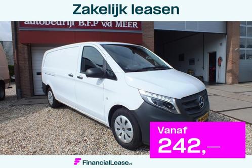 Mercedes-Benz Vito 116 CDI Extra Lang 3-zits, Auto's, Bestelauto's, Bedrijf, Lease, Financial lease, ABS, Airbags, Airconditioning