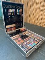Make-Up koffer visagie Golden Rose, Ophalen of Verzenden, Gebruikt, Gehele gezicht