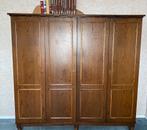 Eiken gefineerde kledingkast, Ophalen, Met hangruimte, Zo goed als nieuw, 200 cm of meer