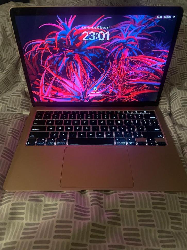 MacBook Air 13" 2020 Rose Gold - Goede Staat!, Computers en Software, Apple Macbooks, Gebruikt, MacBook Air, 13 inch, Onbekend