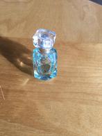 Parfumflesje Tiffany & Co blauw en doorzichtig glas leeg, Verzamelen, Parfumverzamelingen, Ophalen of Verzenden, Miniatuur, Zo goed als nieuw