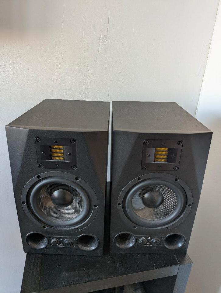 Adam a7x studio monitoren (set van 2), Audio, Tv en Foto, Luidsprekers, Zo goed als nieuw, Front, Rear of Stereo speakers, 60 tot 120 watt