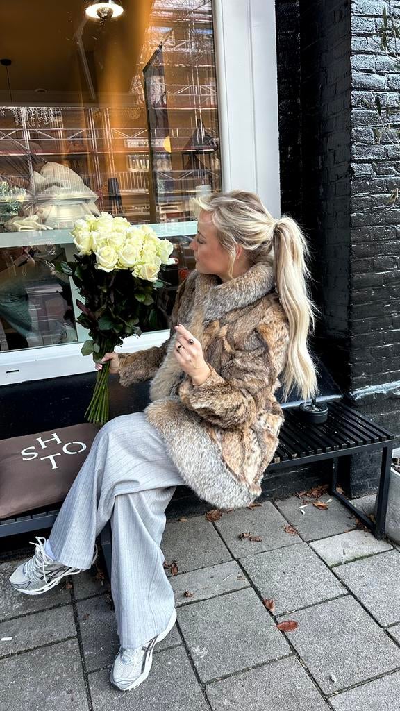 Yves Saint Laurent Bontjas - Prachtig!, Kleding | Dames, Jassen | Zomer, Zo goed als nieuw, Maat 38/40 (M), Bruin, Ophalen of Verzenden