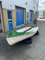 Boot met motor vaarklaar sloep 4pk bootje grachten 6 persoon, Watersport en Boten, Gebruikt, Tot 10 pk, Ophalen of Verzenden, 3 tot 6 meter