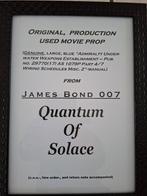 Production Used Film Prop James Bond 007 Quantum Of Solace, Ophalen of Verzenden, Gebruikt, Film, Gebruiksvoorwerp