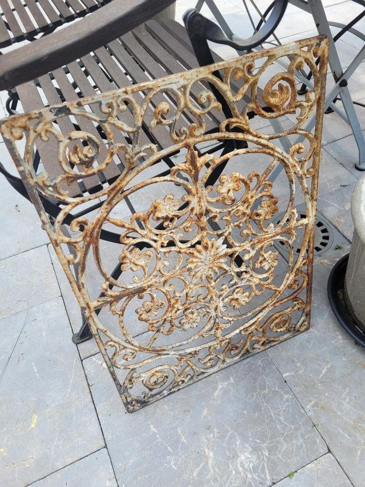 Gietijzeren wanddecoratie, Huis en Inrichting, Woonaccessoires | Wanddecoraties, Gebruikt, Ophalen of Verzenden