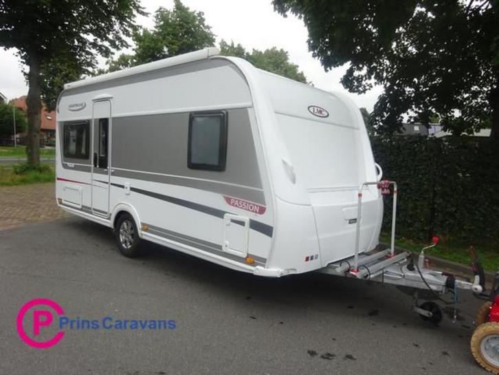 LMC Passion 470D Met Frans Bed en Rondzit+Mover+Luifel, Caravans en Kamperen, Caravans, Bedrijf, tot en met 4, 1000 - 1250 kg