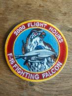 F-16 2000 flight hours patch, Verzamelen, Luchtvaart en Vliegtuigspotten, Ophalen of Verzenden