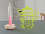 Iris Lucia neon geel koffiekan theepot kunst, Huis en Inrichting, Ophalen of Verzenden, Zo goed als nieuw