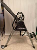 Inversie tafel., Ophalen, Rug