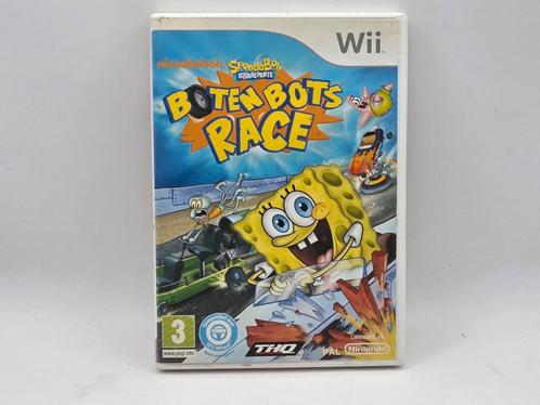 Spongebob squarepants boten bots race WII, Spelcomputers en Games, Games | Nintendo Wii, Zo goed als nieuw, Racen en Vliegen, 1 speler