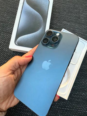 iPhone 15 Pro Max 256GB Blauw - lees tekst! beschikbaar voor biedingen