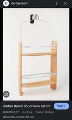Umbra Barrel Douche Rek - Nieuw!, Huis en Inrichting, Minder dan 50 cm, Overige typen, Nieuw, Ophalen of Verzenden
