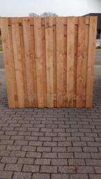 Tuinschermen 19 planks Douglas gekleurd. 1.80 x 1.80 m, Ophalen, Nieuw, Minder dan 3 meter
